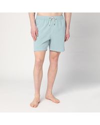 Polo Ralph Lauren - Maillot De Bain À Rayures Blanc/Vert - Lyst