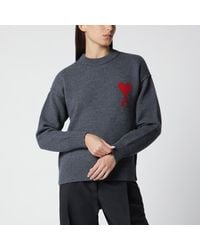 Ami Paris - Ami De Coeur Sweater - Lyst