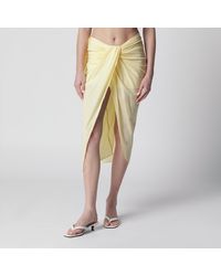 Jacquemus - Light Asymmetric Pareo Skirt - Lyst