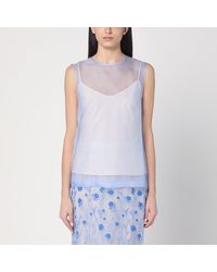 P.A.R.O.S.H. - Sky Tank Top - Lyst