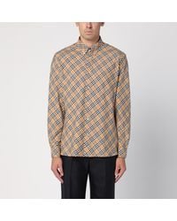 Burberry shirt lyst hot sale