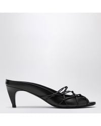 Jude - Knotty Leather Slide Sandals - Lyst