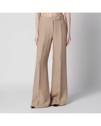 Max Mara - Regular-Fit Linen Natté Trousers - Lyst