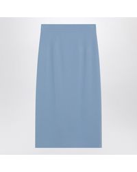 Dolce & Gabbana - Light Stretch Cady Skirt - Lyst