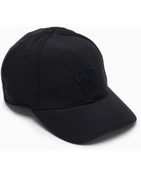 C.P. Company Cappello baseball con ricamo logo - Blu