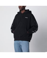 Off-White c/o Virgil Abloh - Hooded Sweatshirt With Logo Print - Lyst