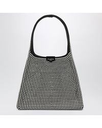 Alaïa - Small Studded Leather Hobo Bag - Lyst