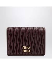 Miu Miu - Compact Wallet - Lyst