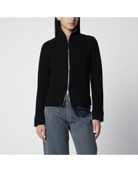 Maison Margiela - Wool-Blend Zip Cardigan - Lyst
