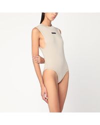Fear Of God - Body Sans Manches Greige En Mélange De Coton - Lyst