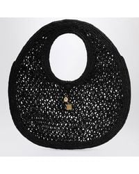 Jacquemus - Schwarze Runde Tasche Spiaggia - Lyst