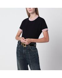 Versace - Black Cotton T - Lyst