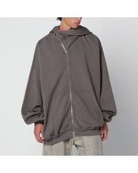 Rick Owens - Mountain Hunter Gravel Cotton Hoodie - Lyst