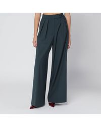 Dries Van Noten - Straight Pants With Dark Pleats - Lyst