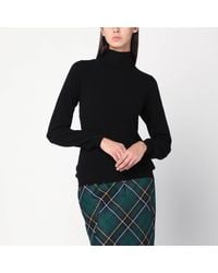 Moschino - Turtleneck Sweater With Crossed Details - Lyst