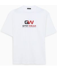 orange balenciaga t shirt