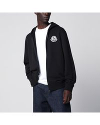 Moncler - Cotton Hoodie With Logo - Lyst