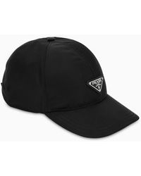 prada baseball cap black