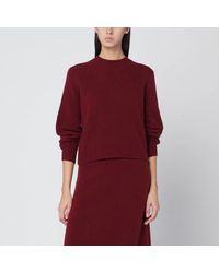 Max Mara - Maglia lampone in filato di cachemire stretch - Lyst