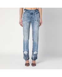 DIESEL - Bootcut Jeans D-ginna Washed Effect - Lyst