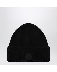 Moncler - Wool And Cashmere Beanie - Lyst