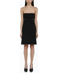 Givenchy - Cotton Blend Mini Dress With Straps - Lyst