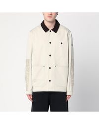 MONCLER X FRGMT - Giacca geike beige in cotone - Lyst