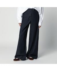 Dries Van Noten - Dark Wide-Leg Jeans - Lyst
