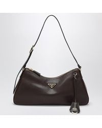 Prada - Borsa A Spalla Aimée Color Bruciato - Lyst