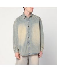 New Amsterdam Surf Association - Faded Denim Shirt - Lyst