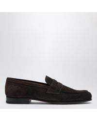 Church's - Heswall Suede Leather Loafers - Lyst