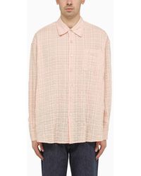 Our Legacy - Cotton Blend Weave Borrowed Shirt - Lyst