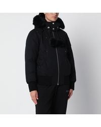 Moose Knuckles - Debbie Original Hooded Bomber Jacket - Lyst
