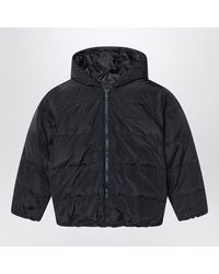 Givenchy - Schwarze Steppjacke Mit G-Druck - Lyst