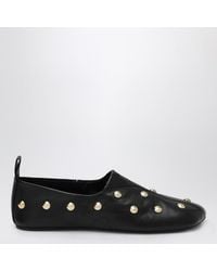 Chloé - Schwarze Rita Ballerinas Aus Nietenleder - Lyst