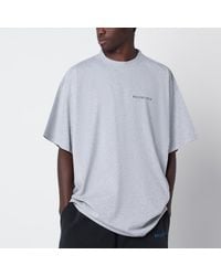Balenciaga - Light Mélange Back Gradient T-Shirt - Lyst