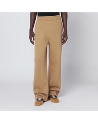 Ami Paris - Camel Ami De Coeur Joggers - Lyst