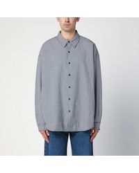 New Amsterdam Surf Association - Wool Blend Checked Shirt - Lyst