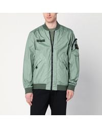 Stone Island - Bomber Jacket In Lightweight Technical Fabric - Lyst