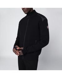Moncler - Gesteppter Cardigan Aus Wolle Mit Reißverschluss - Lyst
