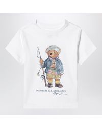 Polo Ralph Lauren - Cotton Polo Bear T-Shirt - Lyst