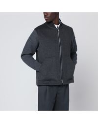 Lardini - Wool Zip Gilet - Lyst