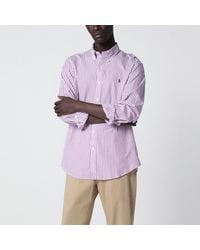 Polo Ralph Lauren - Striped Custom-Fit Poplin Shirt - Lyst