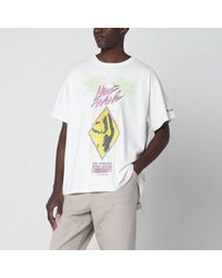 GALLERY DEPT. - T-shirt doc johnson heat wave bianca - Lyst