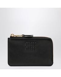 Miu Miu - Zip Card Holder - Lyst