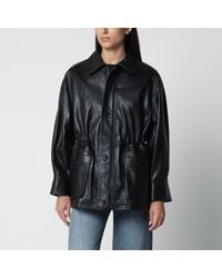 Arma - Giacca Con Coulisse Maeve Nera - Lyst