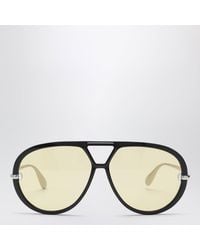 Bottega Veneta - Classic Aviator Sunglasses - Lyst