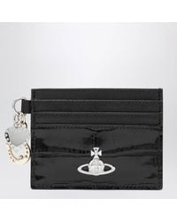 Vivienne Westwood - Croc-Embossed Leather Card Holder With Charms - Lyst