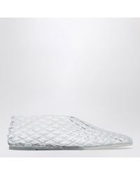 Senso - Transparent Rubber Mesh Ballet Flats - Lyst