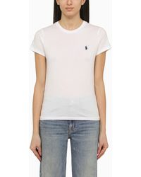 Polo Ralph Lauren - Classic White T Shirt - Lyst